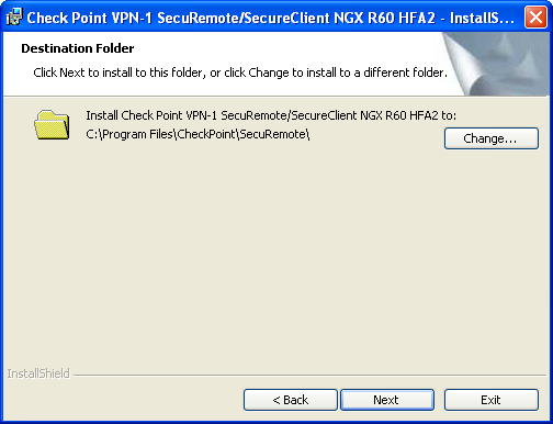 check point vpn-1 secure client